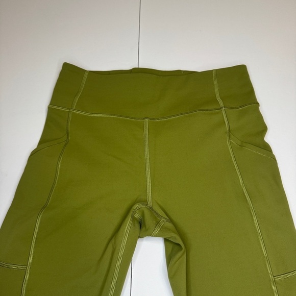 Lululemon Align High Rise Crop 21” Leggings Green Size 2/4 - Picture 2 of 8